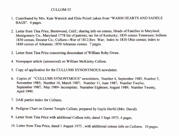Cullum 2
